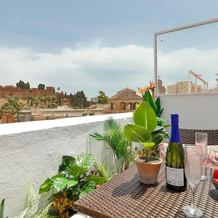 Апартаменты C83 Cosy Penthouse With Terrace Old Town Малага Экстерьер фото